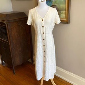 Old navy linen dress size medium